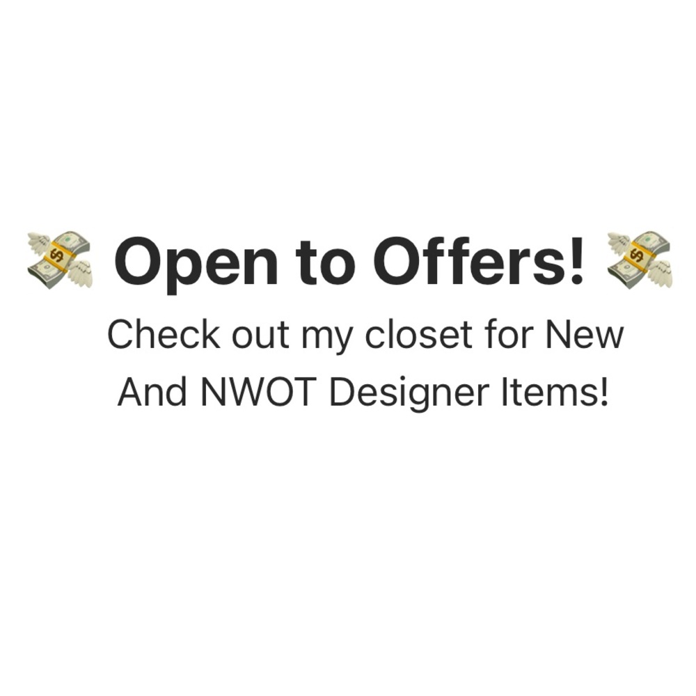 NOT FOR SALE. Open to reasonable offers!